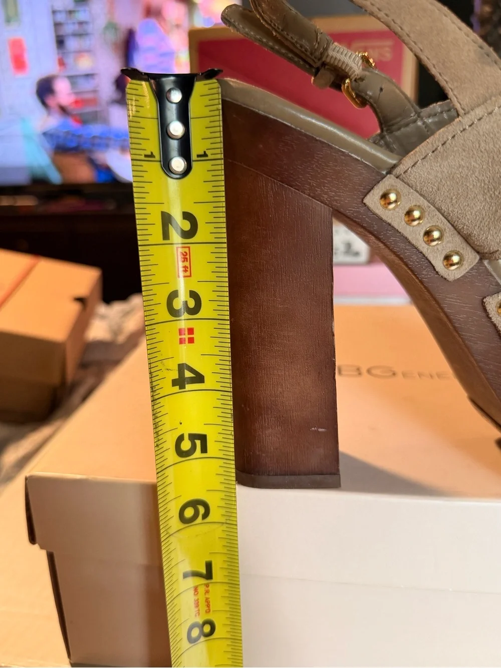 BCBGeneration platform slingback
